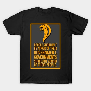 all power emanates from the people T-Shirt